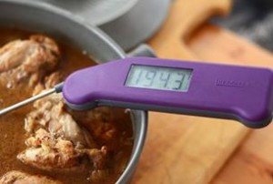 Digital thermometers for cooking
