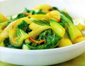 Bok Choy with Oyster Sauce Recipe