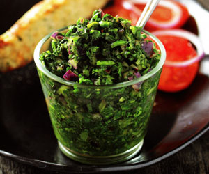 Mint and spinach chutney recipe