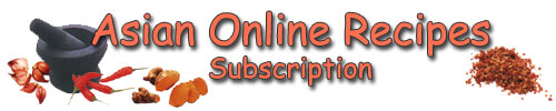 Asian Online Recipes - Ezine Subscription
